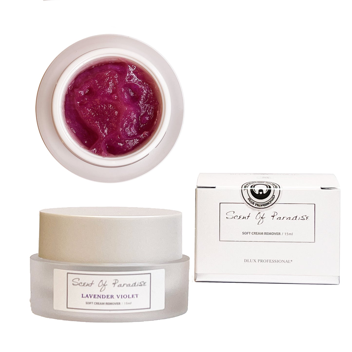 Cream Remover for eyelash extension DLUX Professional